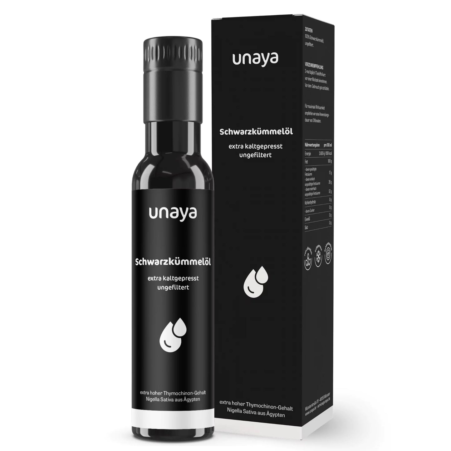 Schwarzkümmelöl, ungefiltert