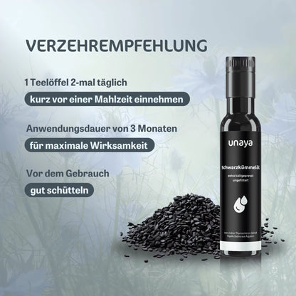 Schwarzkümmelöl, ungefiltert